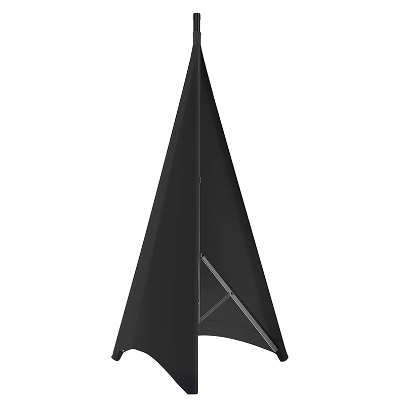 Universal Dj Light Speaker Stand Skirt Tripod Scrim Cover with Stretchable Polyester Material, 1 Pcs-AD23