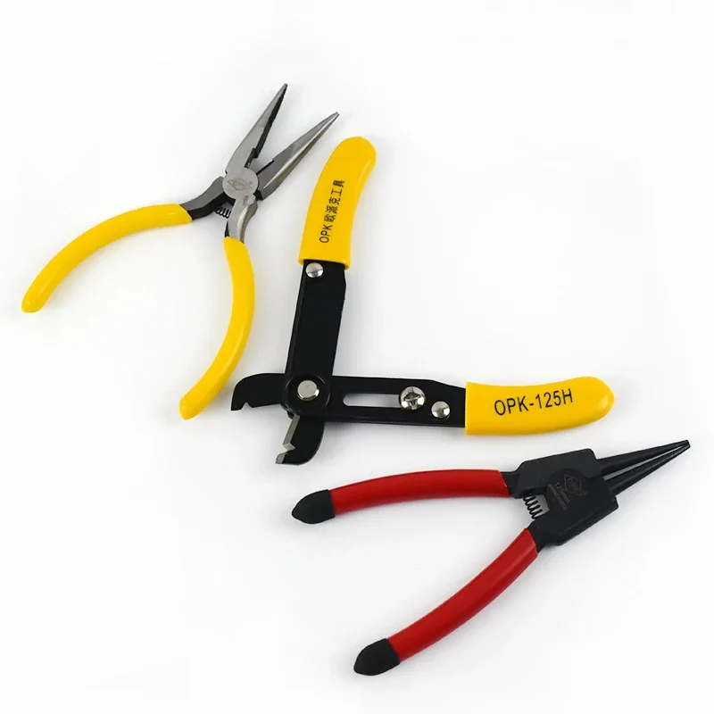 Meetee 1Pc 44/65.5/108mm Removal Repair Tools Installation Cutter Pliers Bags Open Close Chain Buckles DIY Hand Accessories