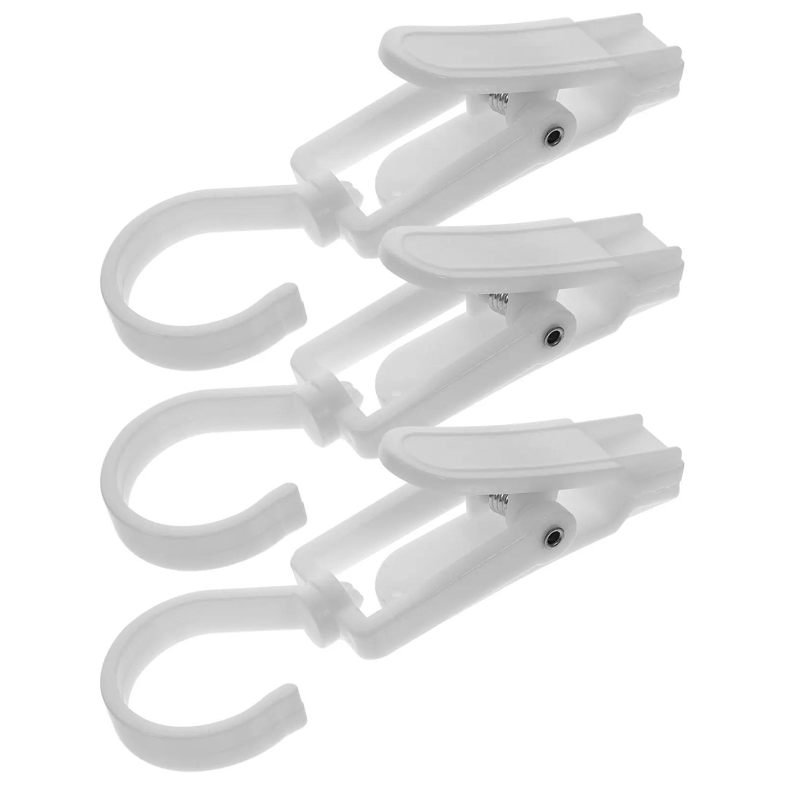 3Pcs Travel Clothes Clips Heavy Duty Plastic Windproof Hanging Clips for Socks Underwear Towels Baby Clothes Home Laundry