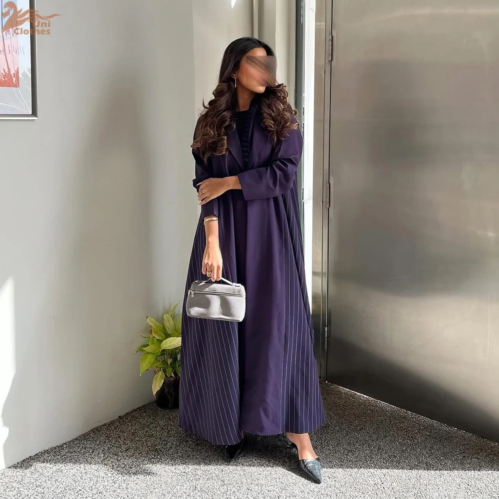 

Uni New Elegant Casual Open abayas Morocco Elegant Casual Cardigan Dress Women Muslim