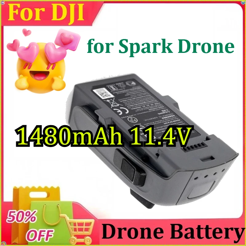 

for DJI Spark Drone Flight Drone Batteries 1480mAh 11.4V
