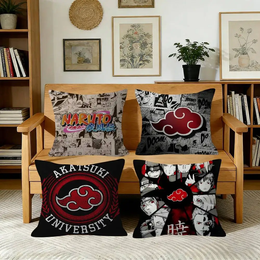 NARUTO Anime Japan 45*45cm Kissenbezug, Dekokissenbezug, Heimkissenbezug für Couchkissen