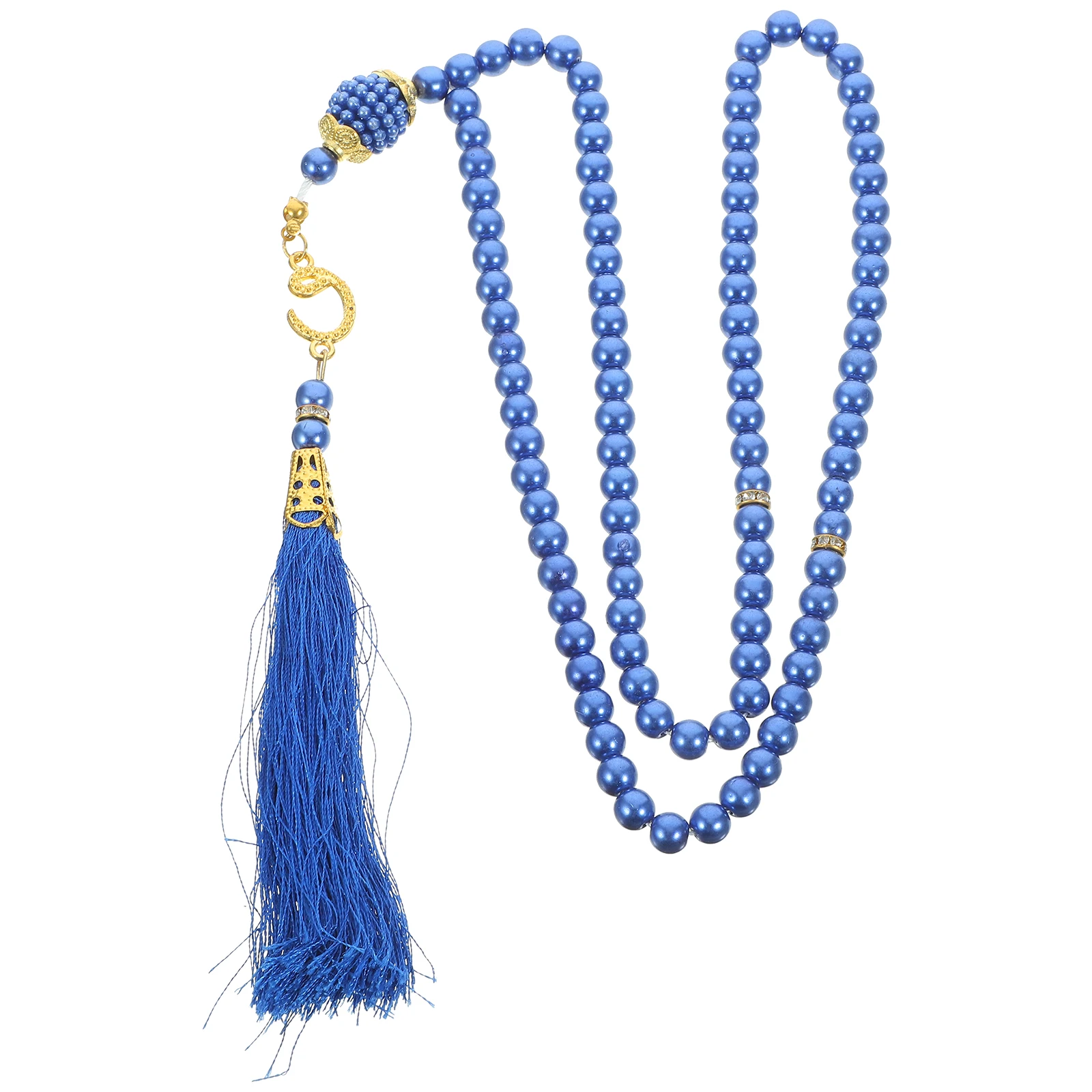 

Blue Pattern Drop Necklace Women Girls Single Layer Alloy Jewelry Choker Fashion Party Temperament Accessory Gift
