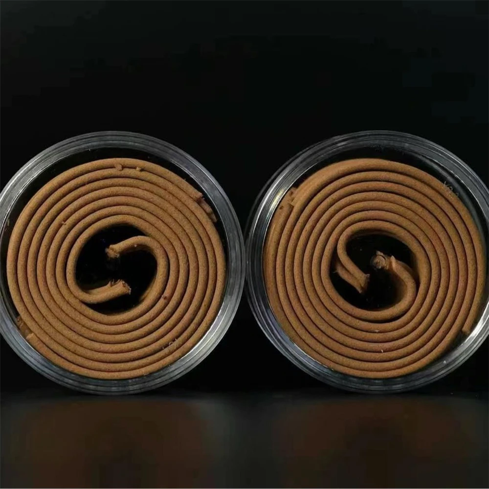 Hainan Old House Beam Agarwood Coil Incense,2H Burning,Non-sticky Powder,Kyara Agarwood Coil Incense,Home Fragrance Incense