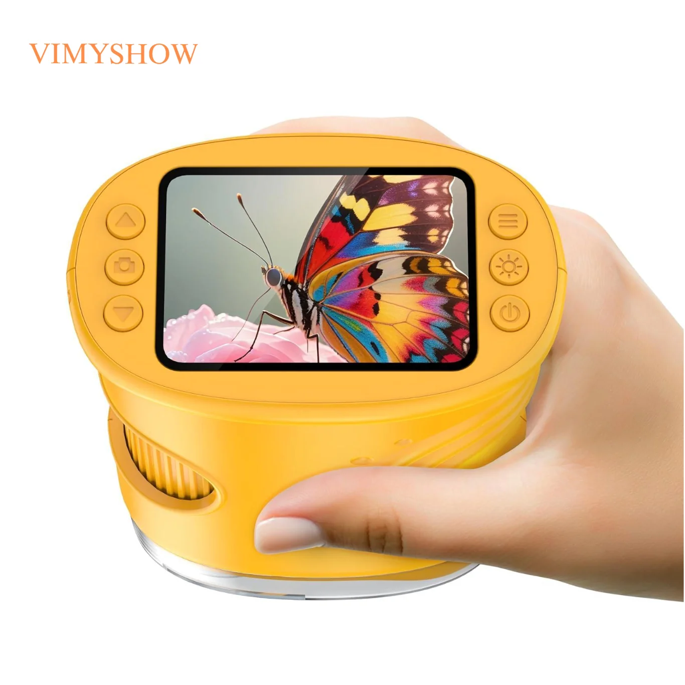 Mini Pocket 1000X Handheld Kids Microscope STEM Educational Science Toys Digital Miniscope Toy Birthday Gift for Boys Girls 4-12