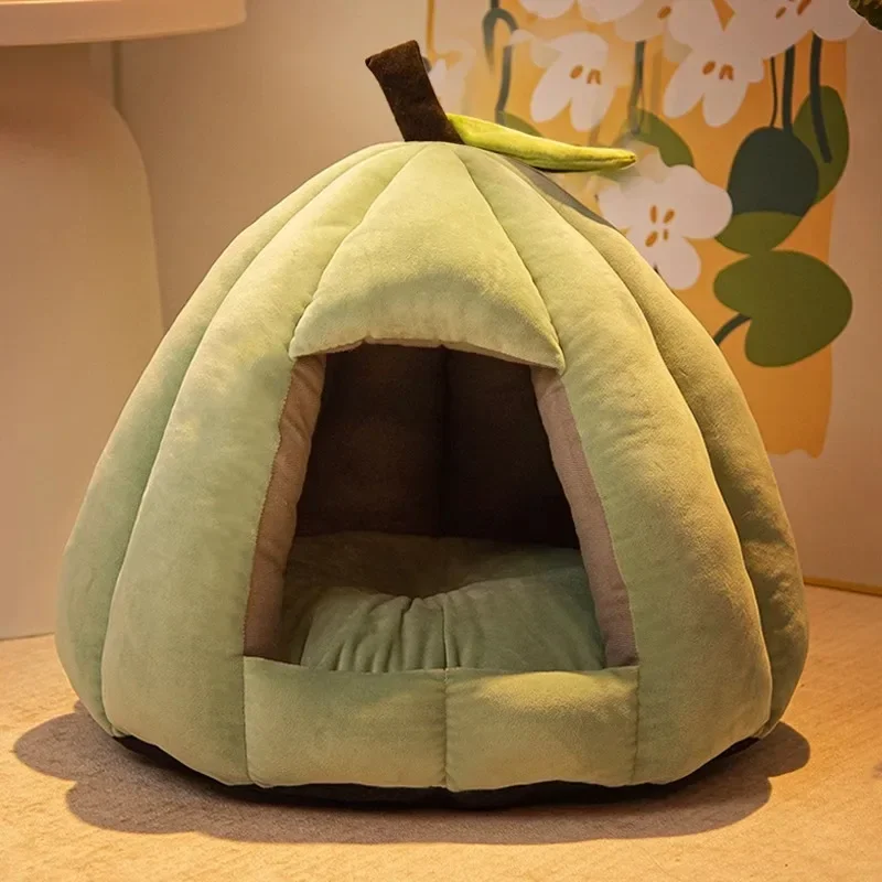 Cat Nest Winter Warm Closed Cat Bed Suitable for All Seasons