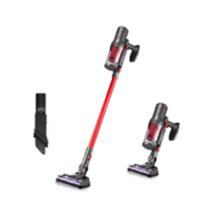 Rechargeable Cordless Vacuum Cleaner 24Kpa Stick Vacuum Cleaner with Strong Suction Power