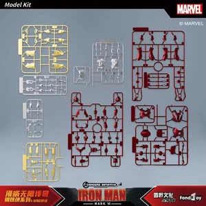 Fondjoy-Kit Marvel Iron Man Mk6 Actionfigur Modelle, Infinite Saga, Mobile Set Toy, Mecha-Montage, The Avengers, 1:12 8 Hauptverkäufe Marvel - №7