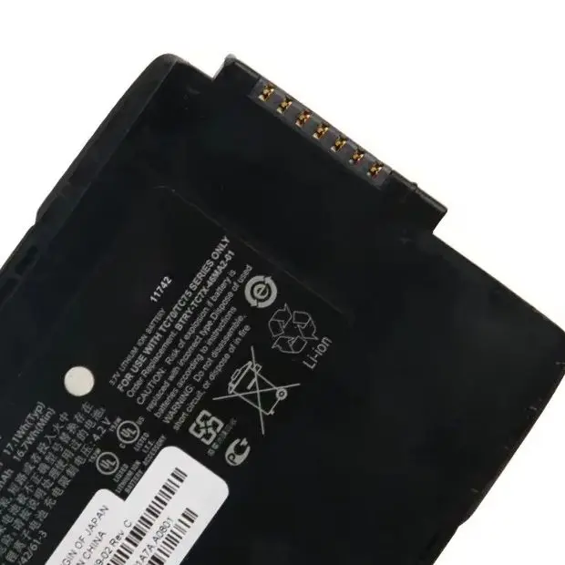 New Battery For ZEBRA TC70 TC75 82-171249-02 82-171249-01 Rechargeable Batteries