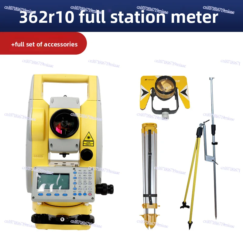 1000 متر بلوتوث خالي من المنشور عالي الدقة عاكس خيارات متعددة اللغات محطة إجمالية جنوب NTS-332R10 #3