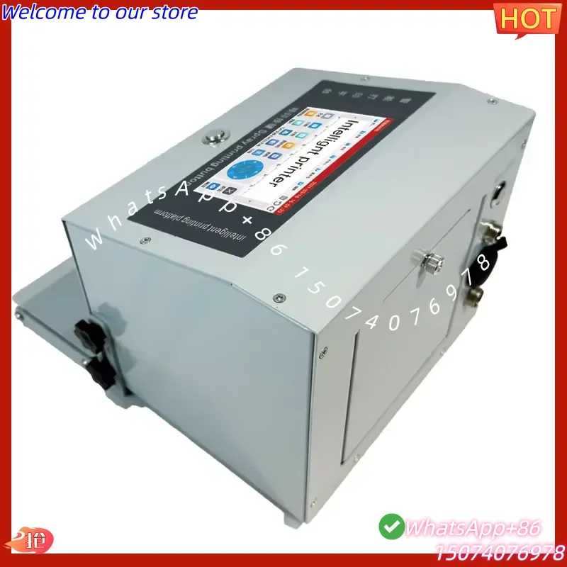 2026 Wholesale High Quality Small Desktop Inkjet Label Printer for QR Code and Barcode Printing on Food Packaging Bags,