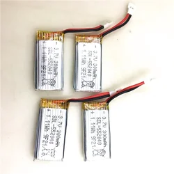 4PCS/Lot 3.7v 300mah Lipo Battery For Wltoys WL V911s Rc Helicopter Spare Parts Accessories