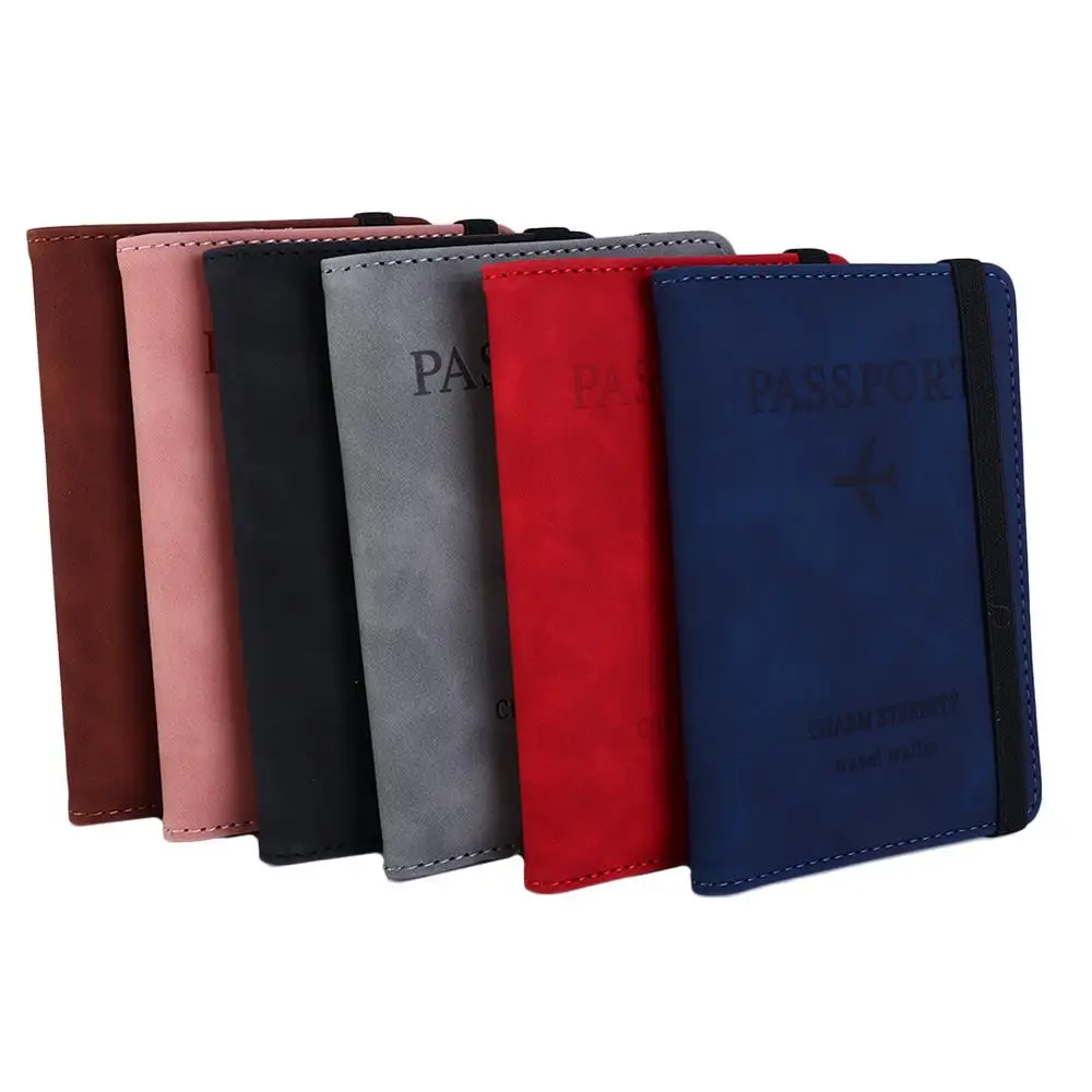 بطاقة البنك عملة المحفظة تتفاعل حجب إكسسوارات السفر المنظم حالة المحفظة حالة غطاء جواز السفر حامل جواز السفر كتاب جواز السفر