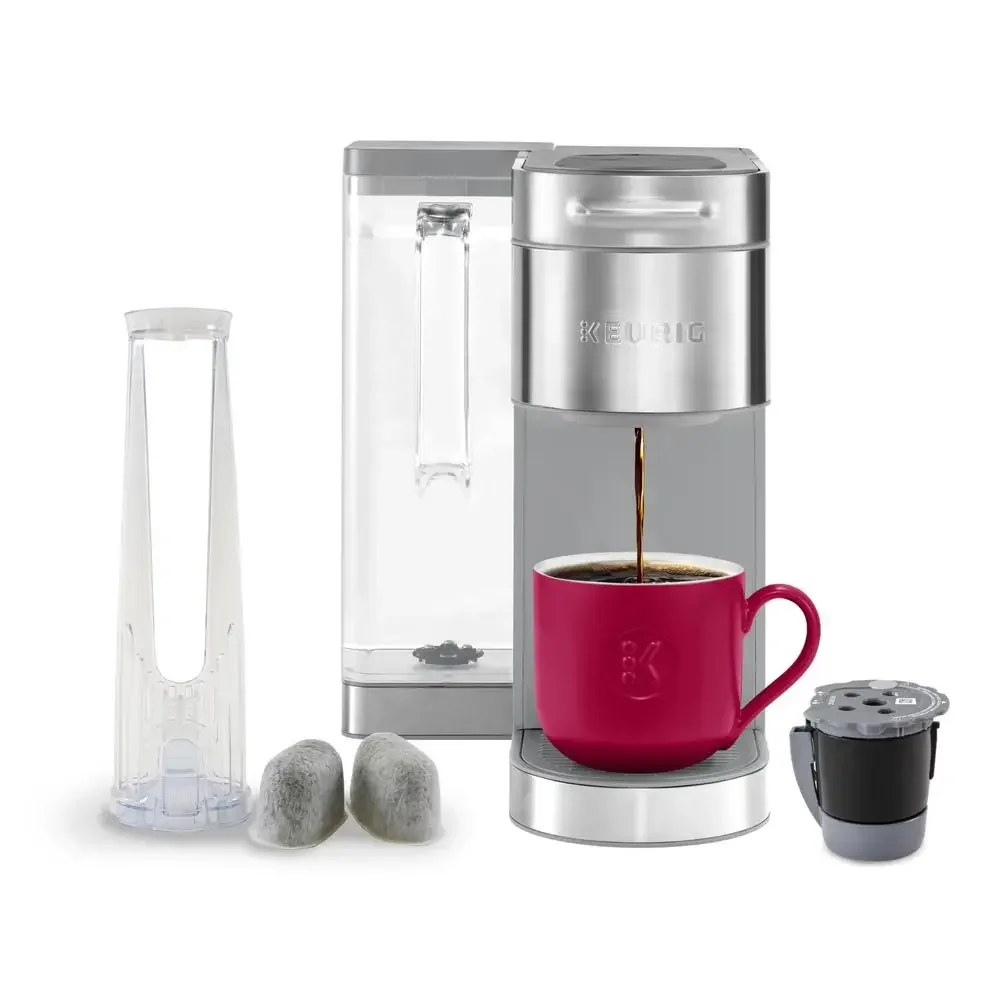 Single Serve Coffee Maker Multistream Technology 5 Brew Sizes Programmable Brewing Removable Tank Water Filter Starter Kit