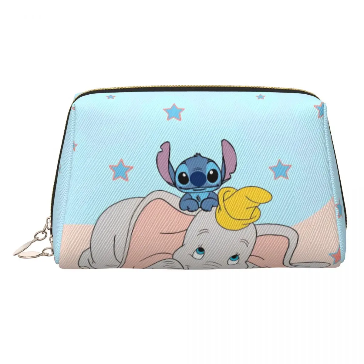 Woman's Dumbo Cosmetic Bags Large Bathroom Makeup Pouch For Makeups Modern Custom Storage Organizers