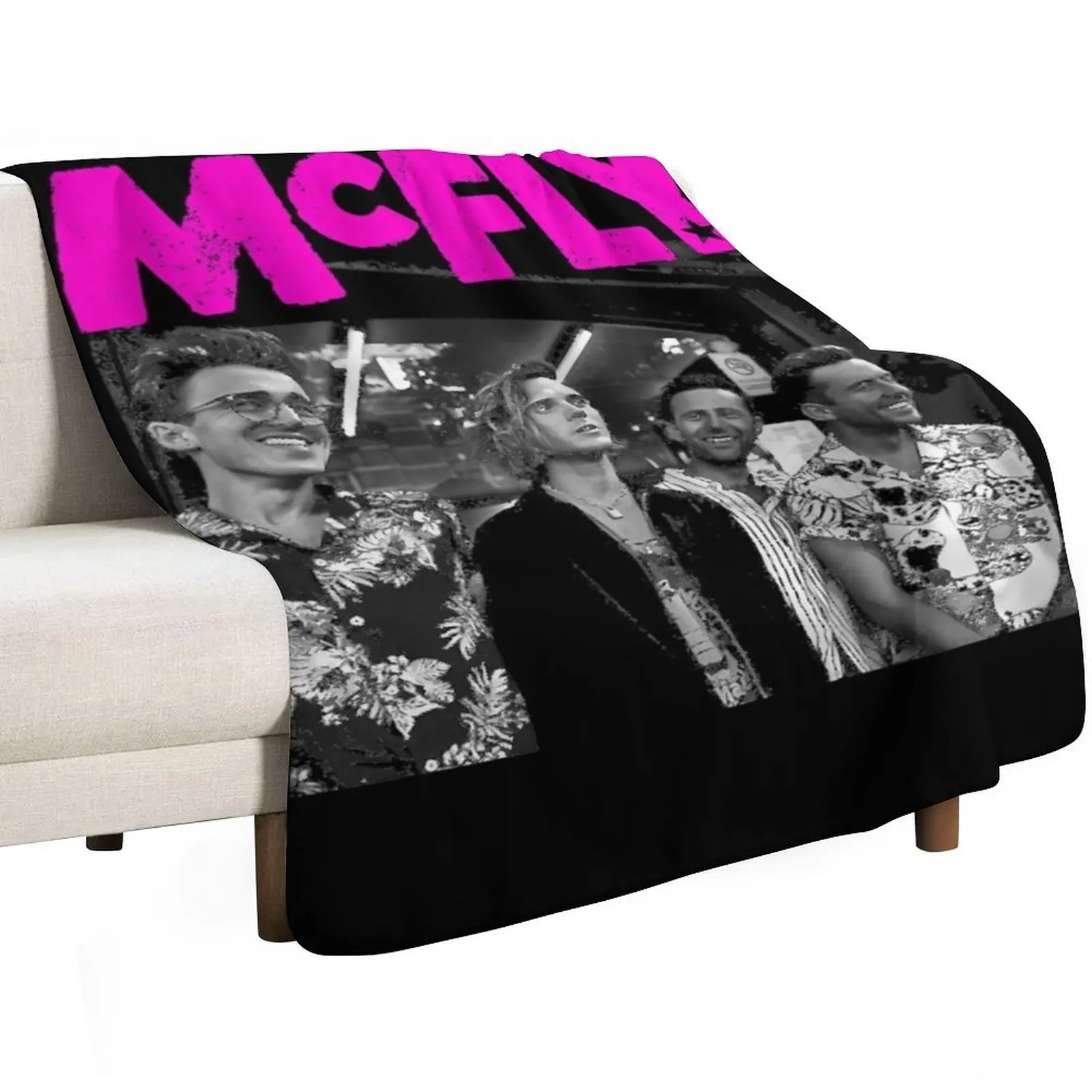 MCFLY Essential Throw Blanket Fashion Sofas Sofa Thin Bed Fashionable valentine gift ideas Blankets For Baby Blankets