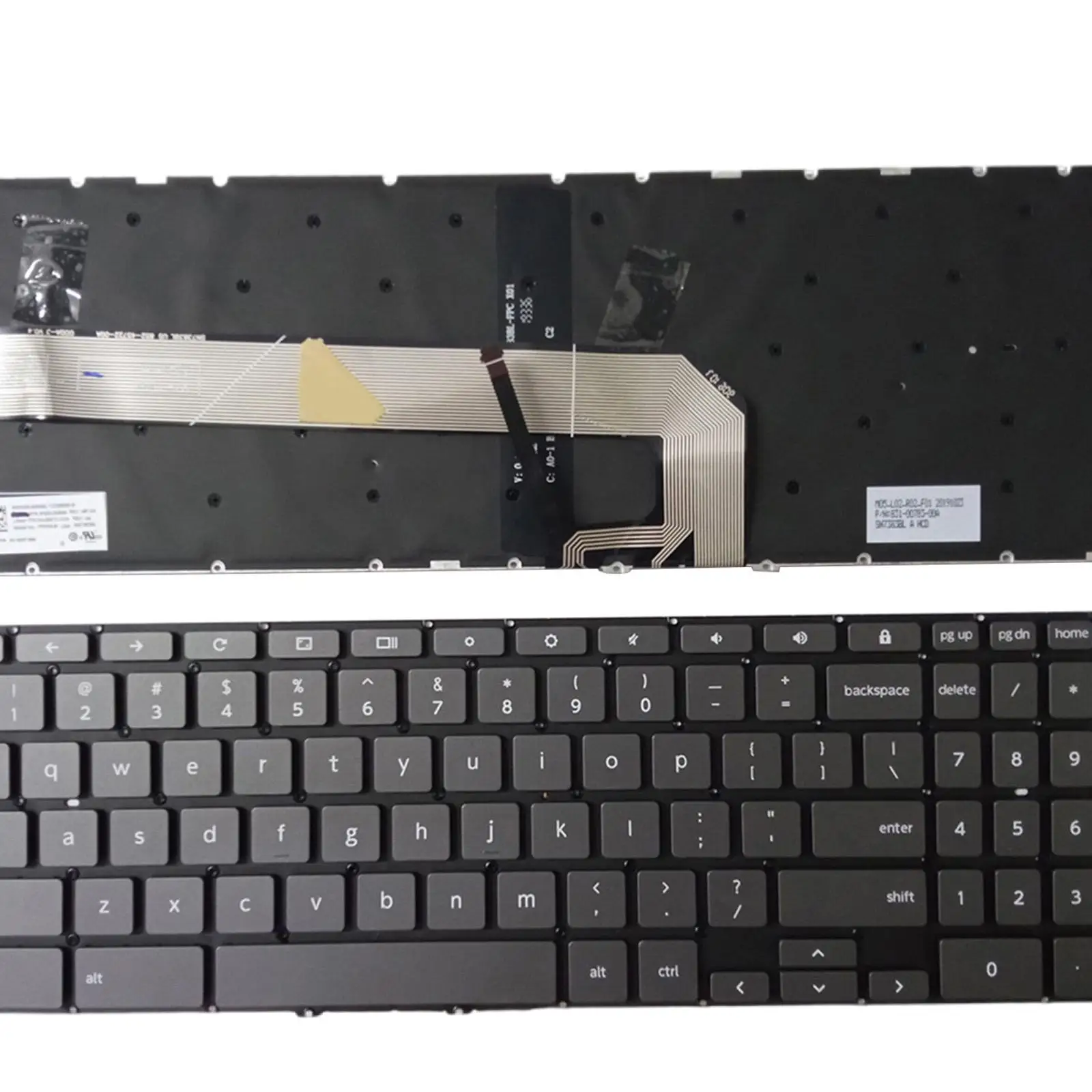 Replacement Backlit Notebook Keyboard US Layout for Lenovo Chromebook C340-15 Laptop Repair Part