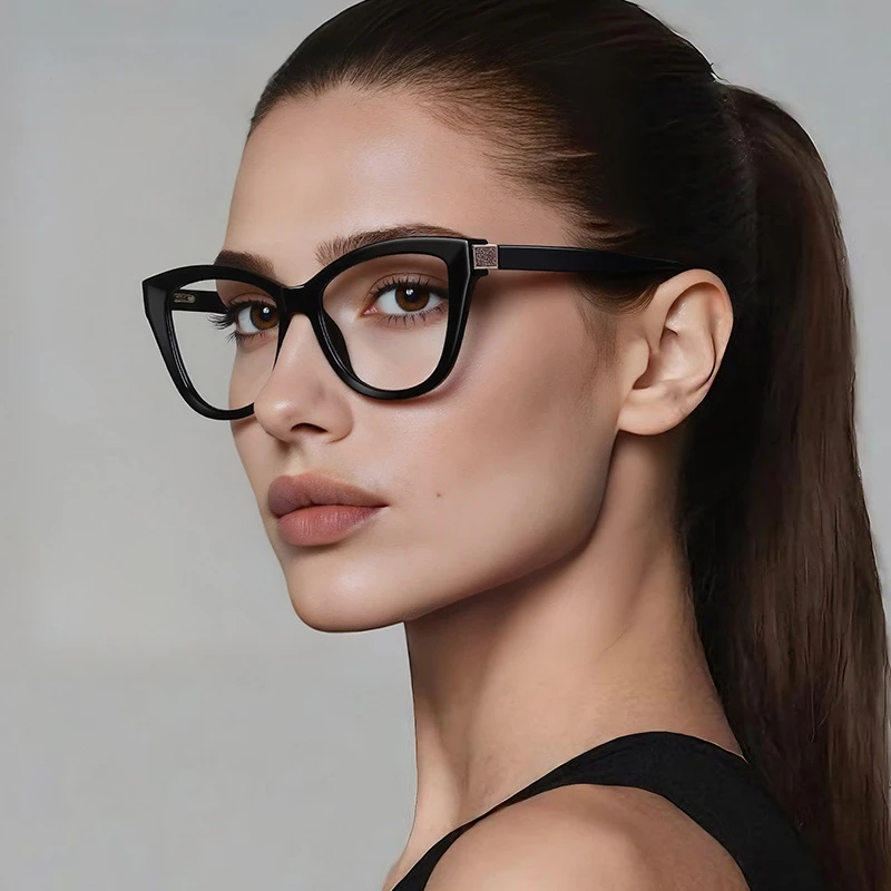 

Women's Anti Blue Light Glasses TR90 Frame Fashion Eyewear Progressive Photochromic Customizable Prescription Glasses