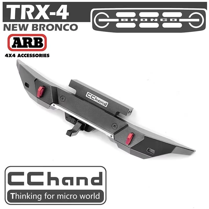 CChand Metal Rear Bumper for TRAXXAS TRX-4 BRONCO ARB