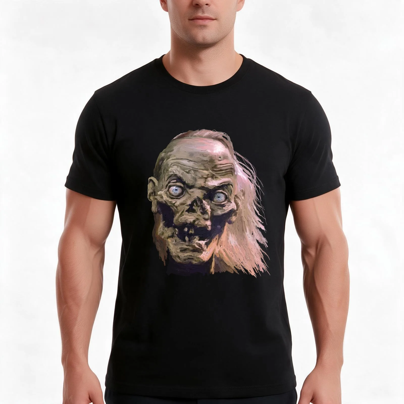 Wake up, Crypt Keeper! Men T Shirt man t shirts high quality luxury brand