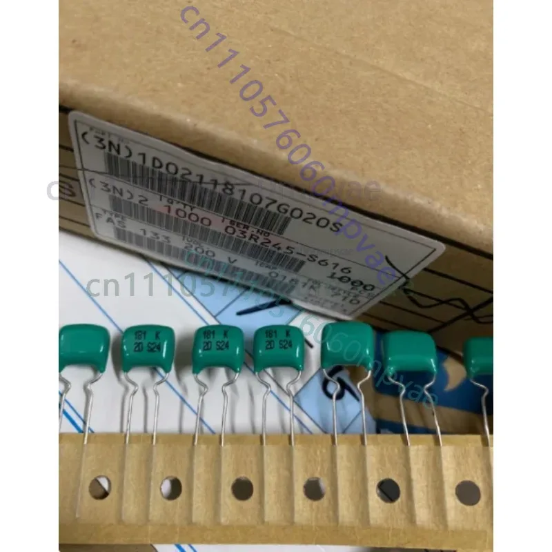 

20 шт./лот, медные выводы, 181 180PF 200V, японский аудио пленочный конденсатор SHINYEI, серия P5 FAS, 3.48X7.71X9.11MM