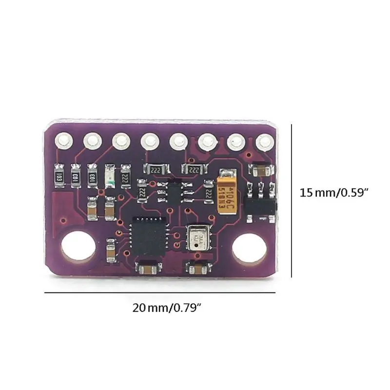 10DOF Acceleration Gyroscope Nine Shaft GY-91 Module image 2