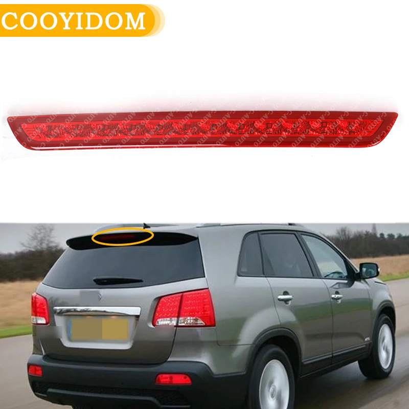 

Car Rear Third Brake Lights High Mount Rear Tail Light Lamp For KIA Sorento 2009 2010 2011 2012 2013 2014 927502P000 92750 2P000