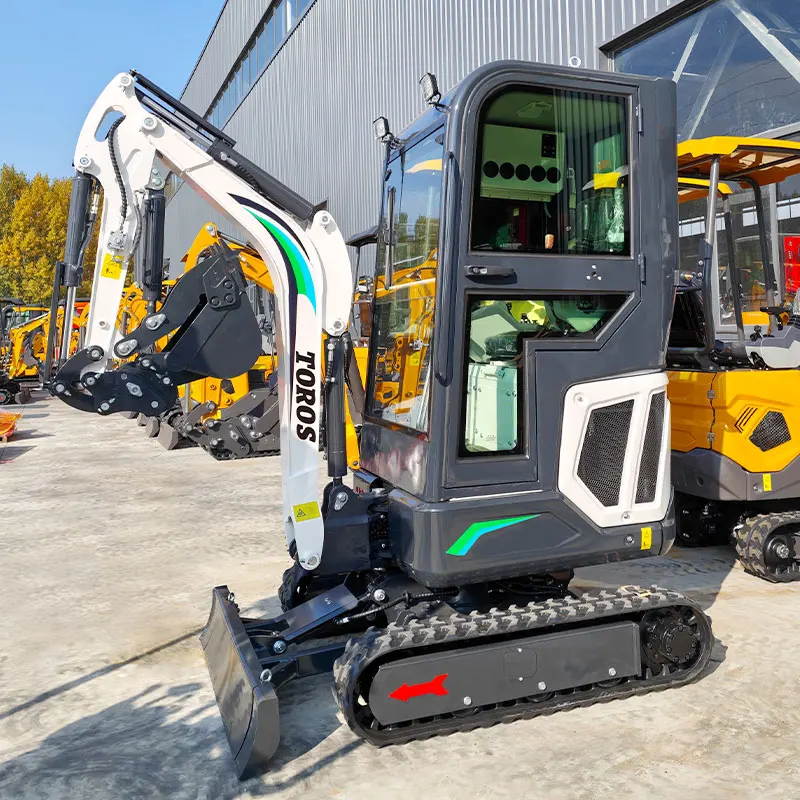 

Epa Engine New Crawler 1.6 Ton Digger with swing arm Customized Compact Mini Excavator 1ton 1.2ton New Bagger For Sale