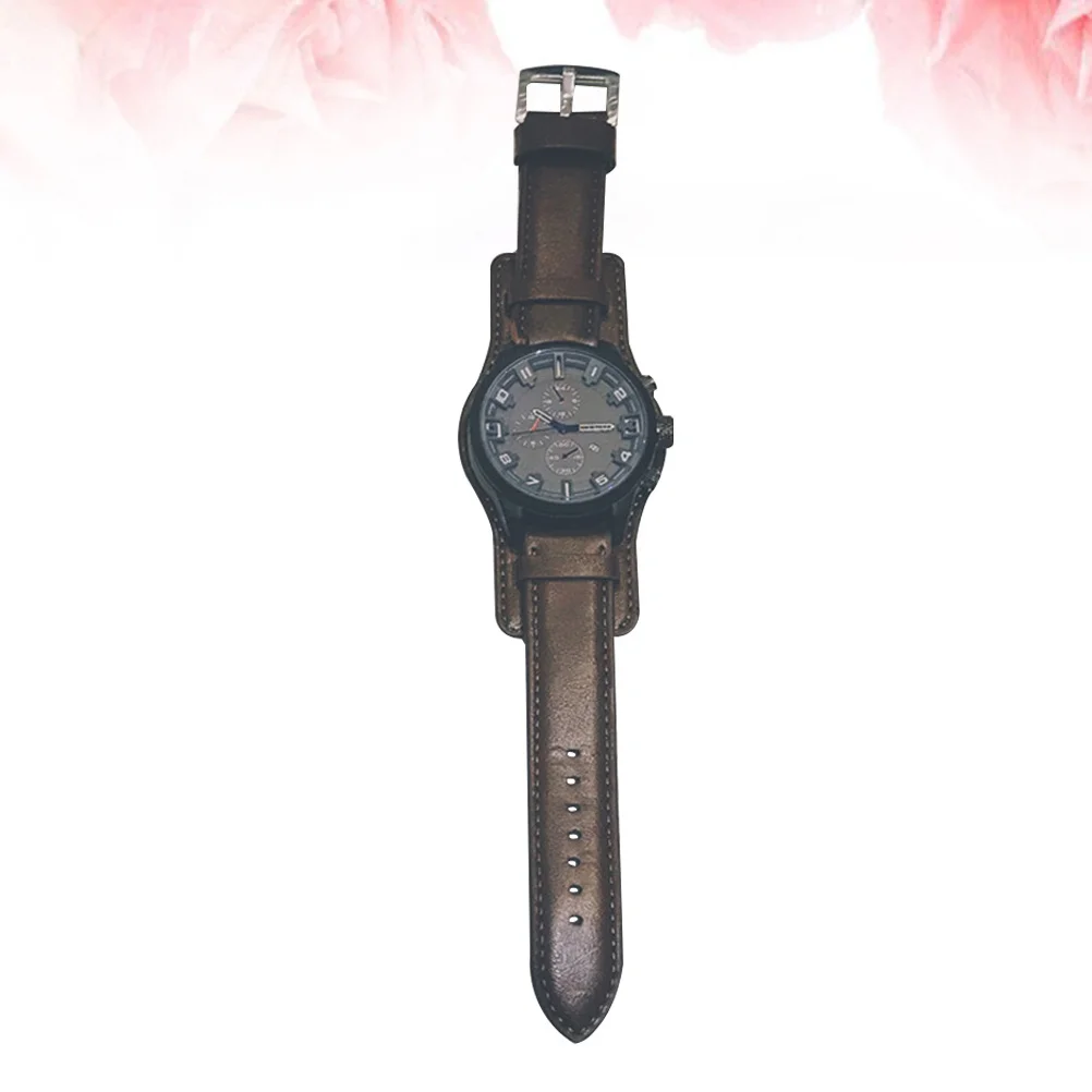 

Men'S Quartz Watch Large Dial Waterproof Design Comfortable Strap For Daily Wear Birthday Gift Watch For Men