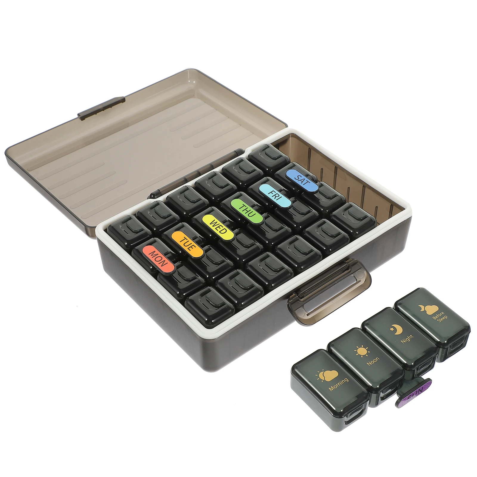 

Портативная аптечка ganizer, компактный износостойкий чехол для таблеток, съемный дорожный набор, аксессуары для личной гигиены