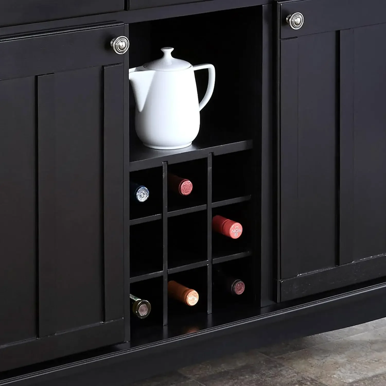 Credenze-buffets-credenzas per server, nere