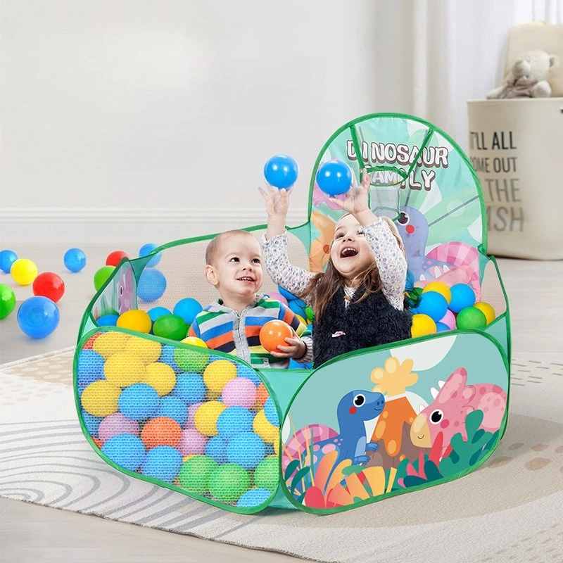 Dobrável playhouse interior crianças bebê casa tenda gabinete pode ser armazenado bola colorida pequena jarro piscina de brinquedos