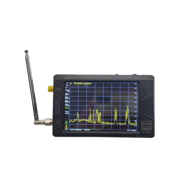 ULTRA 100k-5.3GHz RF Signal Generator Handheld Tiny Spectrum Analyzer with 4inch Display for tinySA