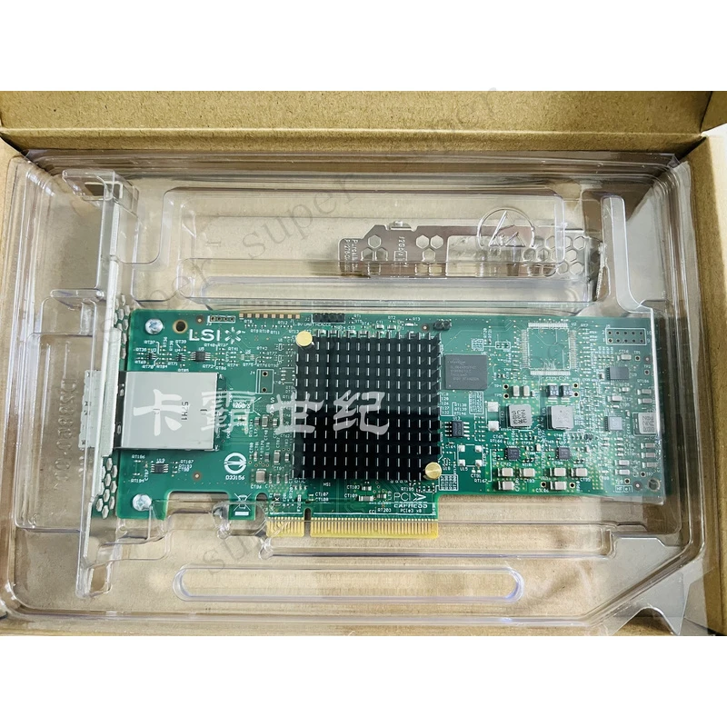 S+    LSI SAS 9300-8e 12Gb/s SATA3.0 PCI-e 3.0 Dual Core ROC HBA Card