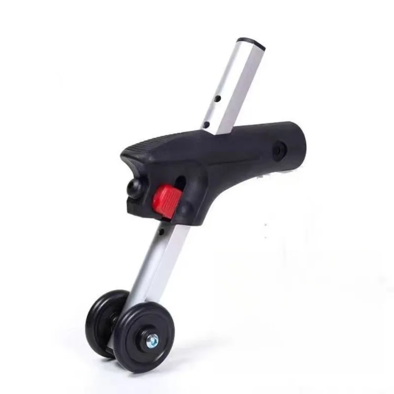 Universal wheelchair accessories Anti-rollover wheel Electric wheelchair small wheel Adjustment aluminum alloy bracket pulley