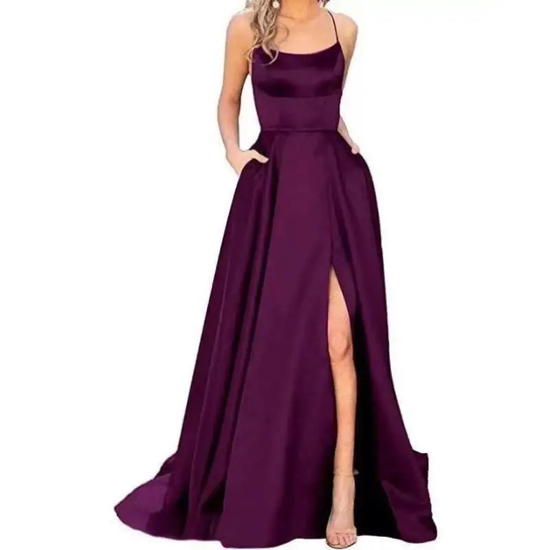 Cleanfit H Version demoiselle d'honneur Dres transfrontalier t-shirt quart Sve 00% lin tissu Ciwalk approprié femmes Dres