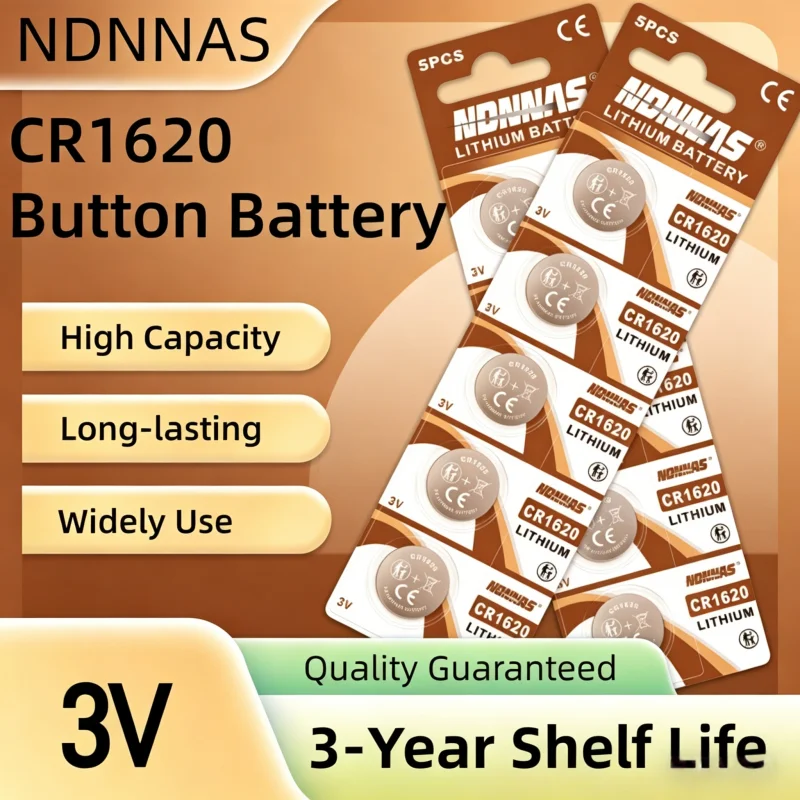 

NEW CR1620 Lithium Button Batteries Replace for DL1620 ECR1620 KCR1620 Coins Cell Battery for Watch Car Key Remotes