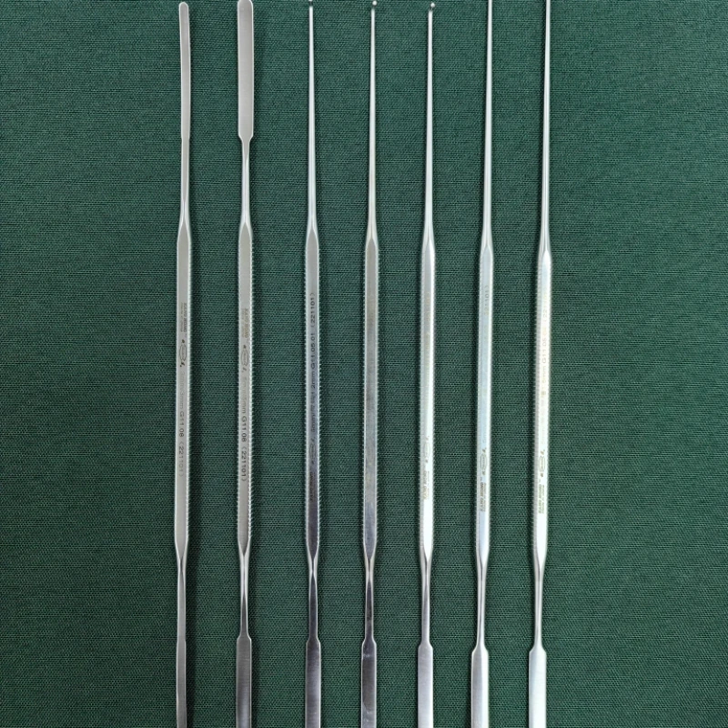 Orthopedic minimally invasive surgical instruments, nerve strippers, nerve retractors