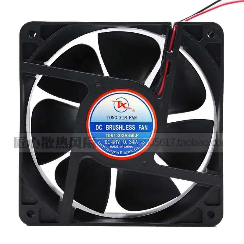 TX Tongxin TDR12038SMLP Cooling Fan for 48V 0.34A 12cm 12038