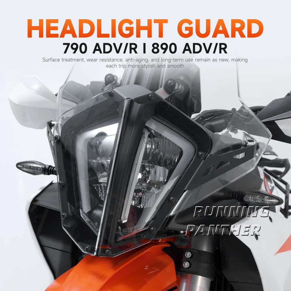 

Комплект защитных чехлов для передних фар, новый для 890 Adventure ADV R/790 ADVENTURE Adv R 2023-2024, аксессуары для мотоциклов