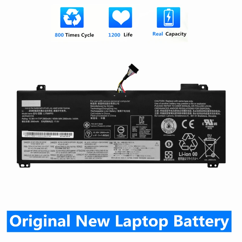 CSMHY Original L17M4PF0 L17C4PF0แบตเตอรี่แล็ปท็อปสำหรับ Lenovo Ideapad S530-13 Xiaoxin Air 14 13IWL 5B10R38649 5B10W67314 5B10R38650