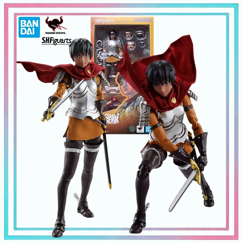 

Оригинальная фигурка Bandai SHF S.H.Figuarts Berserk Casca Band of the Hawk, аниме-фигурка, модель, коллекционная игрушка, подарок для детей и мальчиков