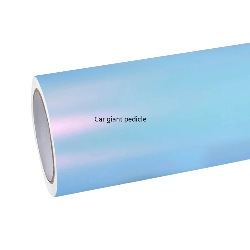 Highest quality Matte Twin Pink Blue vinyl Wrap Film Car Wrap Film Non degumming Non fading quality Warranty 1.52M*17M roll