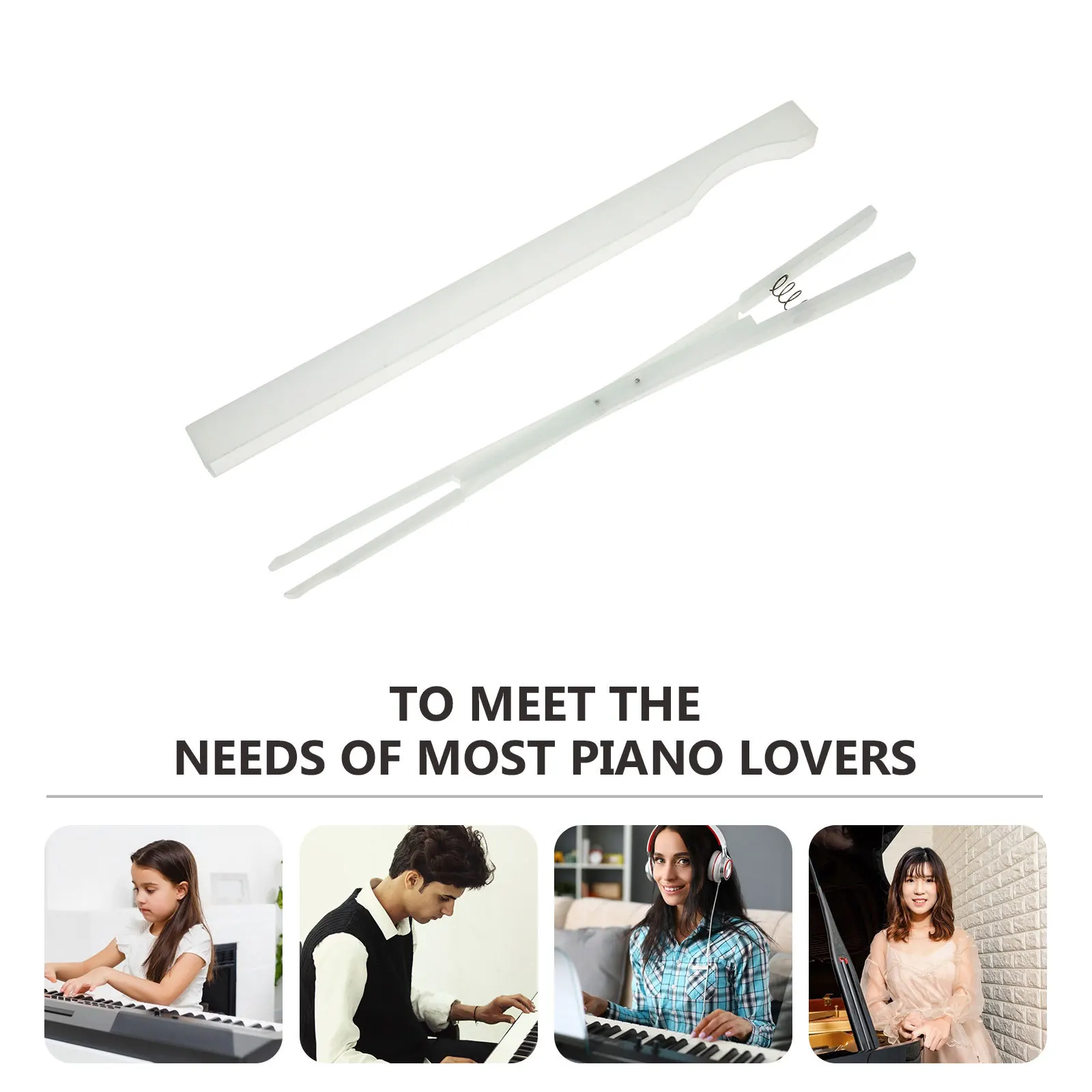 

1 set 1 Set Mute Clamp Treble Tuning Tool Nylon Sound-Stop Clip For Piano Repair Maintenance Piano Accessory Instrument Parts