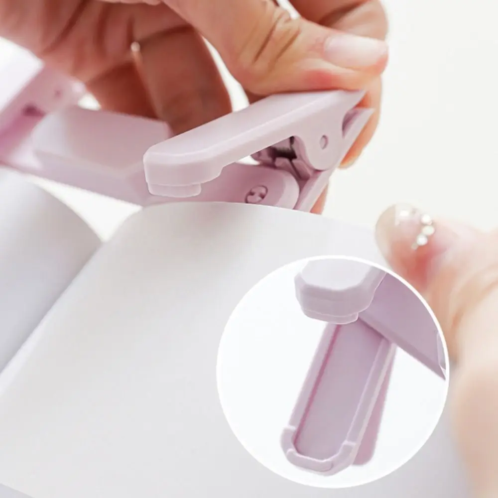 New Portable Foldable Bookmark Lightweight Durable Book Page Holder Study Book Clip Reading Tools