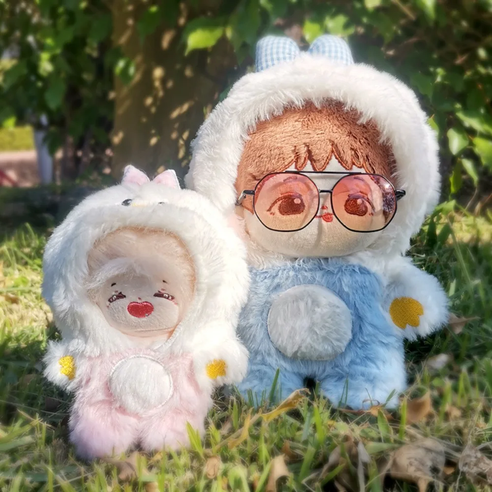 

Baby Duck 20cm Cotton Doll Clothes Bow Knot Animal 10cm Cotton Doll's Clothes Outfit Fashion Plush Doll Clothes Doll Accessories
