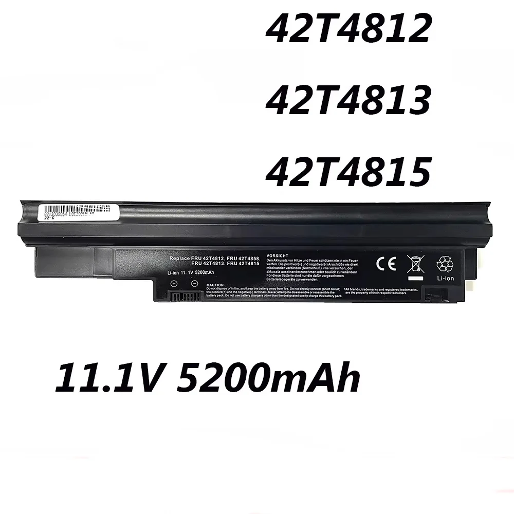 42T4812 42T4813 42T4815 11.1V 5200mAh Laptop Battery For Lenovo ThinkPad Edge 13