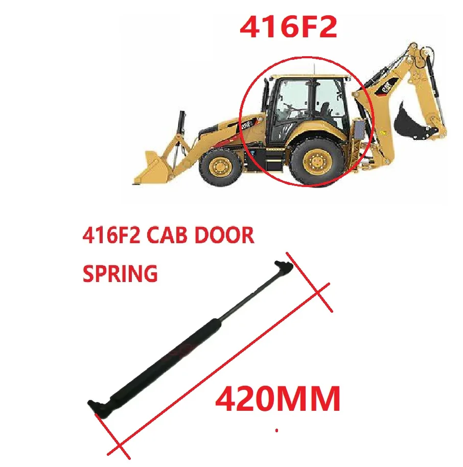 Ches 159-4269,CAB DOOR SPRING GAS Caterpillar 414E,416C,416D,416E,420D