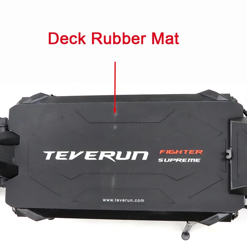 Original Deck Rubber Mat for Teverun Fighter Supreme/Supreme7260R Electric Scooter Deck Silicone Pad Official Accessories
