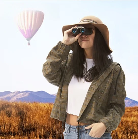 photosensitive color changing telescope Skiing eye protection Anti glare blindness Professional grade